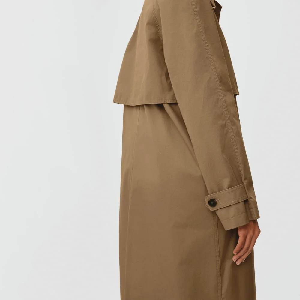The Long Mac Coat | Toasted Coconut (4)