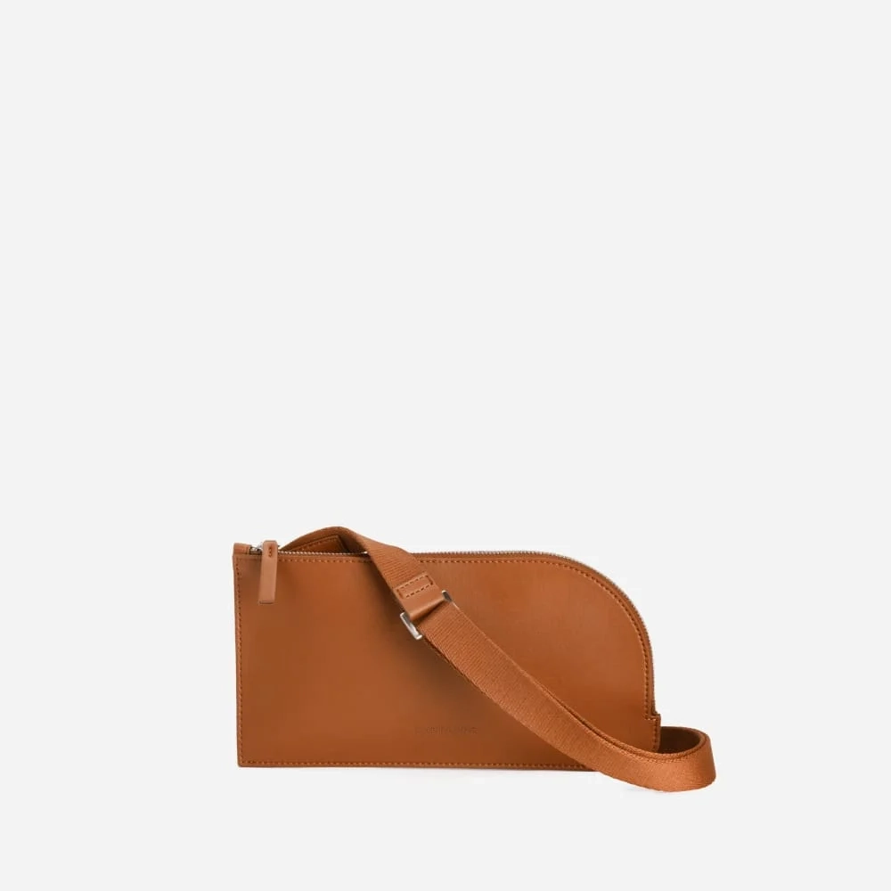 The Cactus Leather Sling Bag | Honey