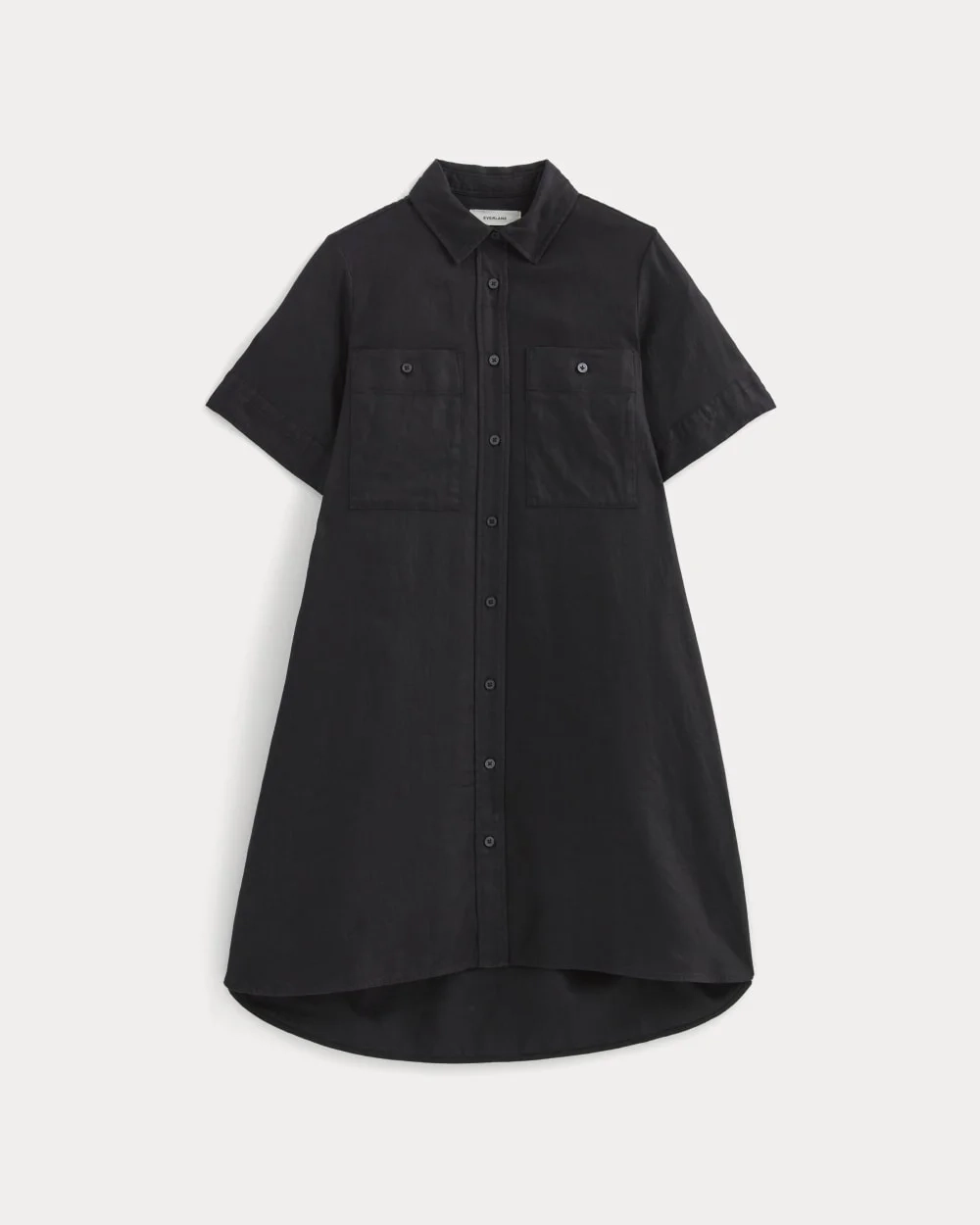 The Daytripper Dress in Linen | Black (2)