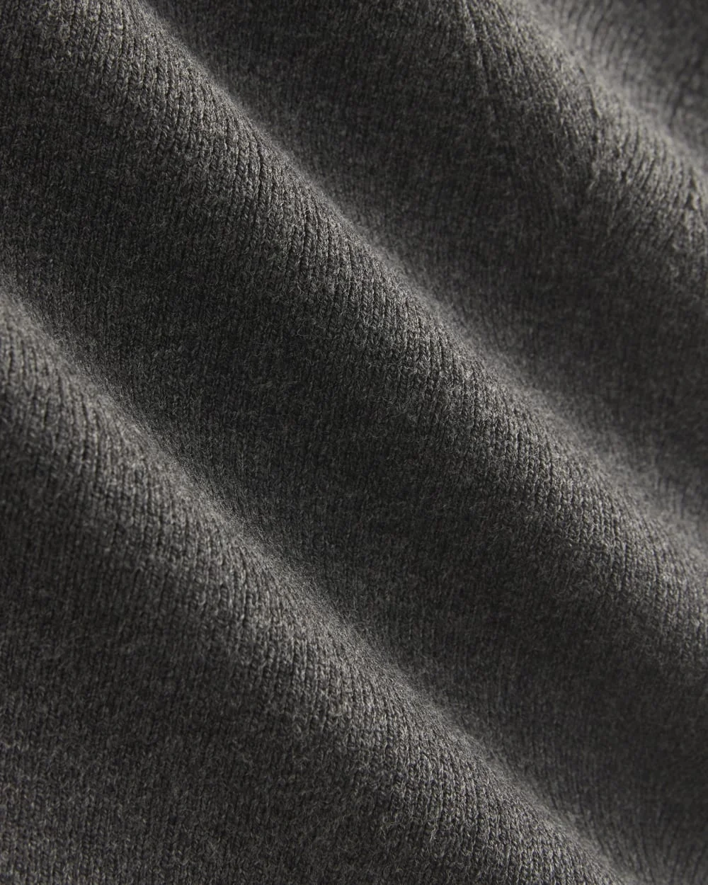 Knit Tube Top | Heathered Soot (3)