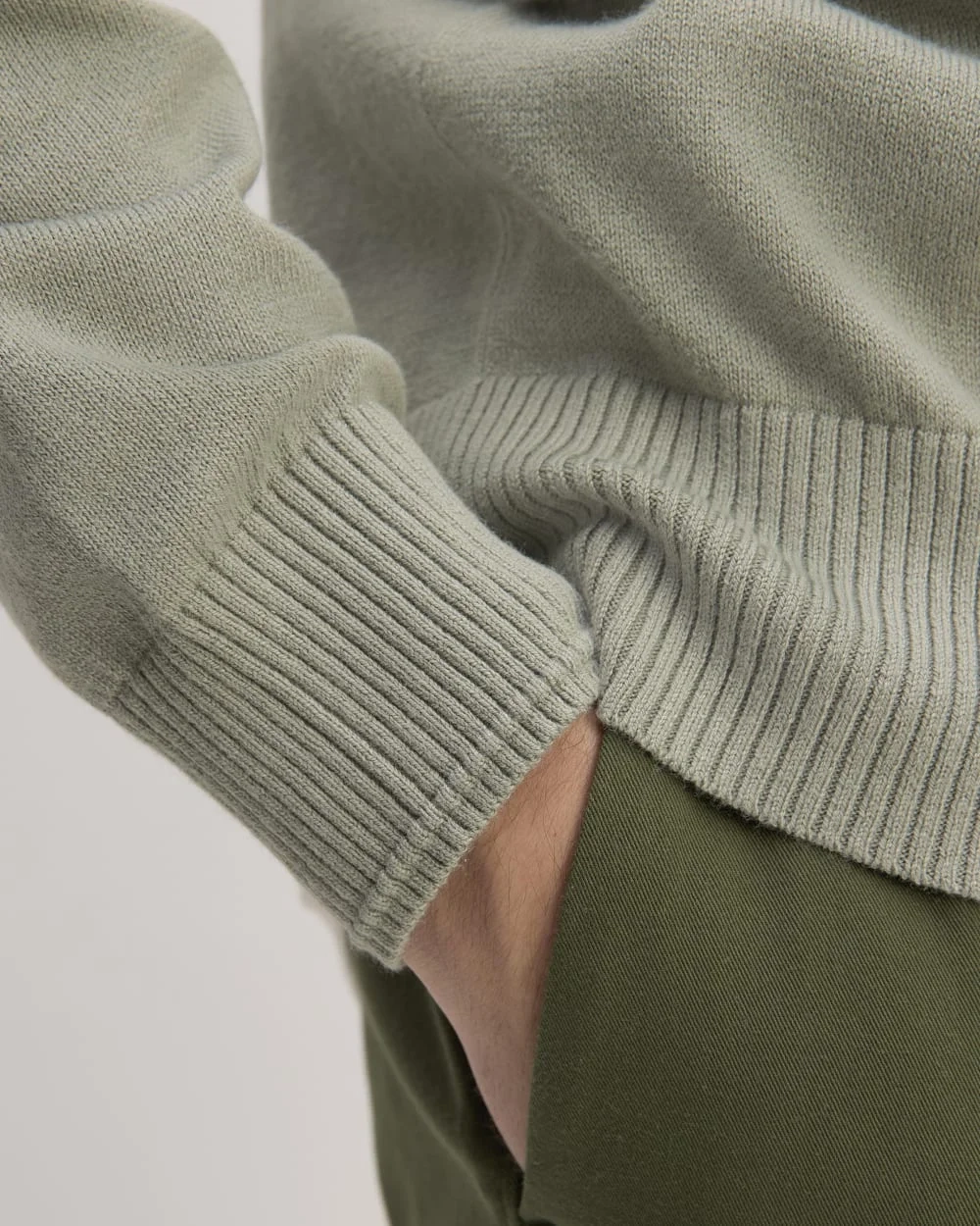 The No-Sweat Sweater | Uniform | Sage Green (4)