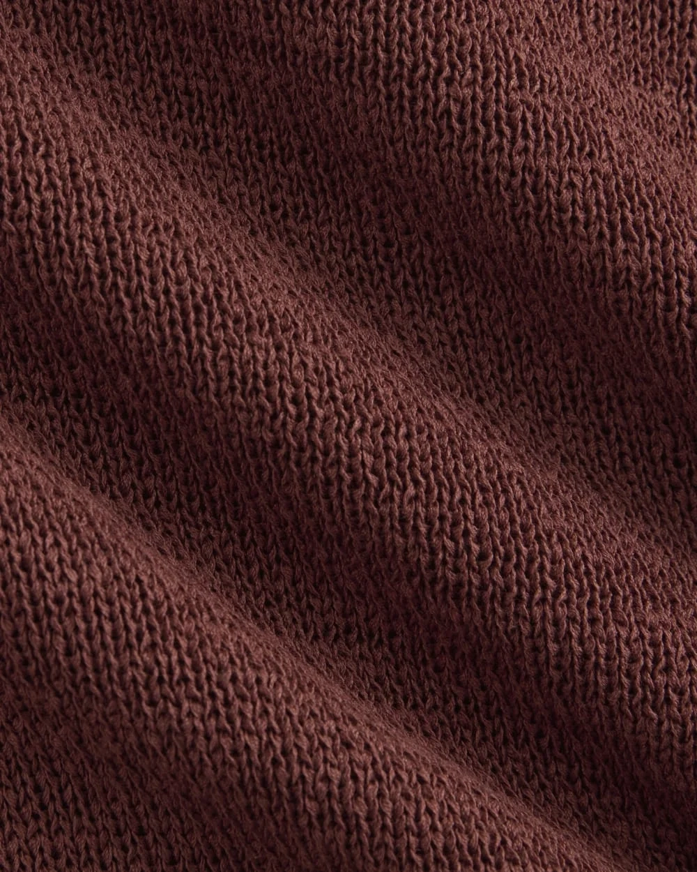 Wide-Neck Crew Sweater in Tape Yarn | Henna Red (2)
