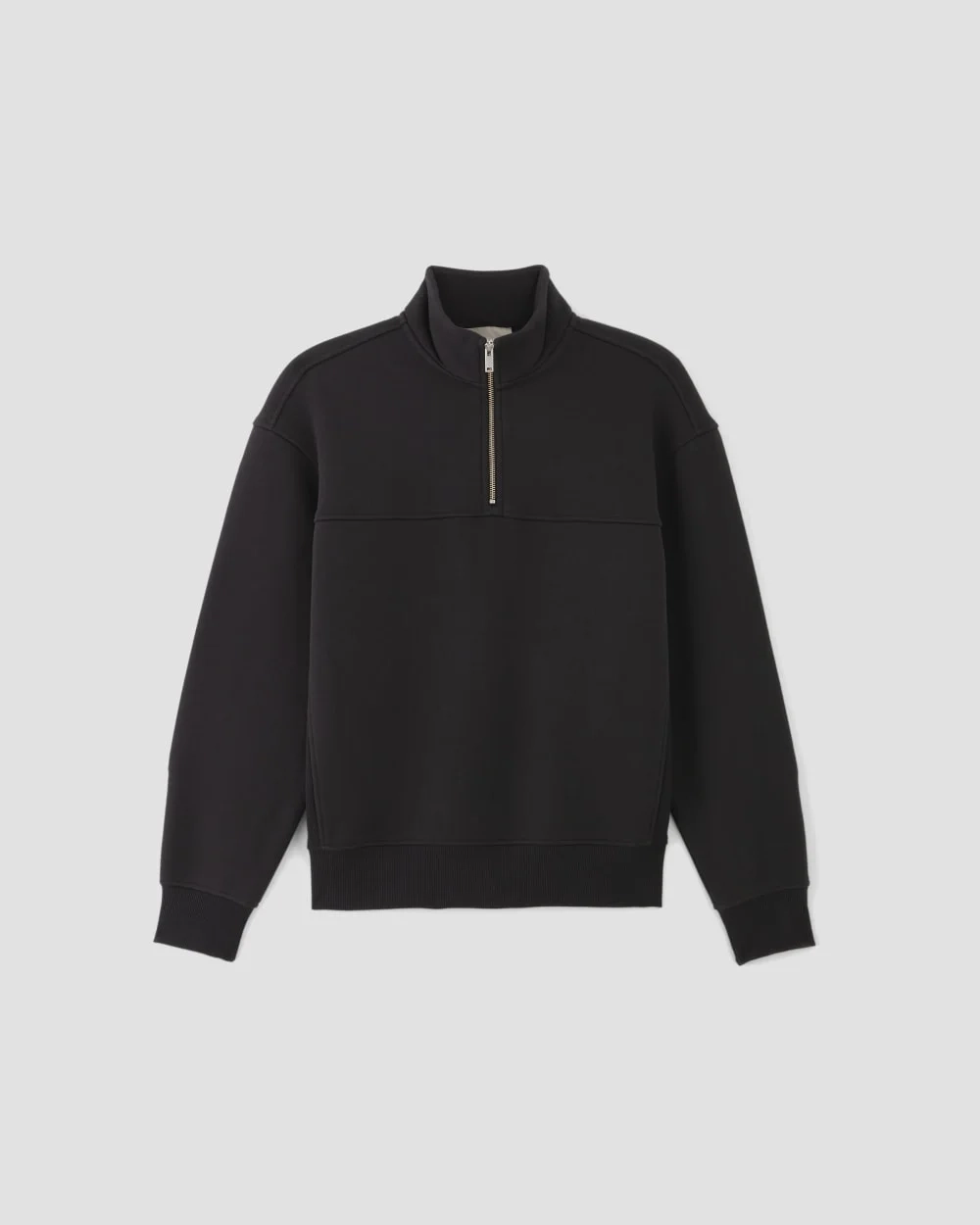 The ReTrack Fleece Half-Zip | Black (2)
