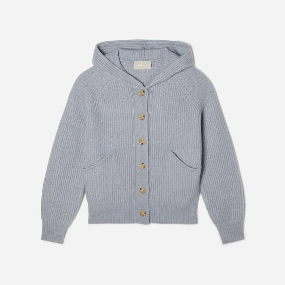 The Cozy-Stretch Hooded Cardigan | Smoke (3)