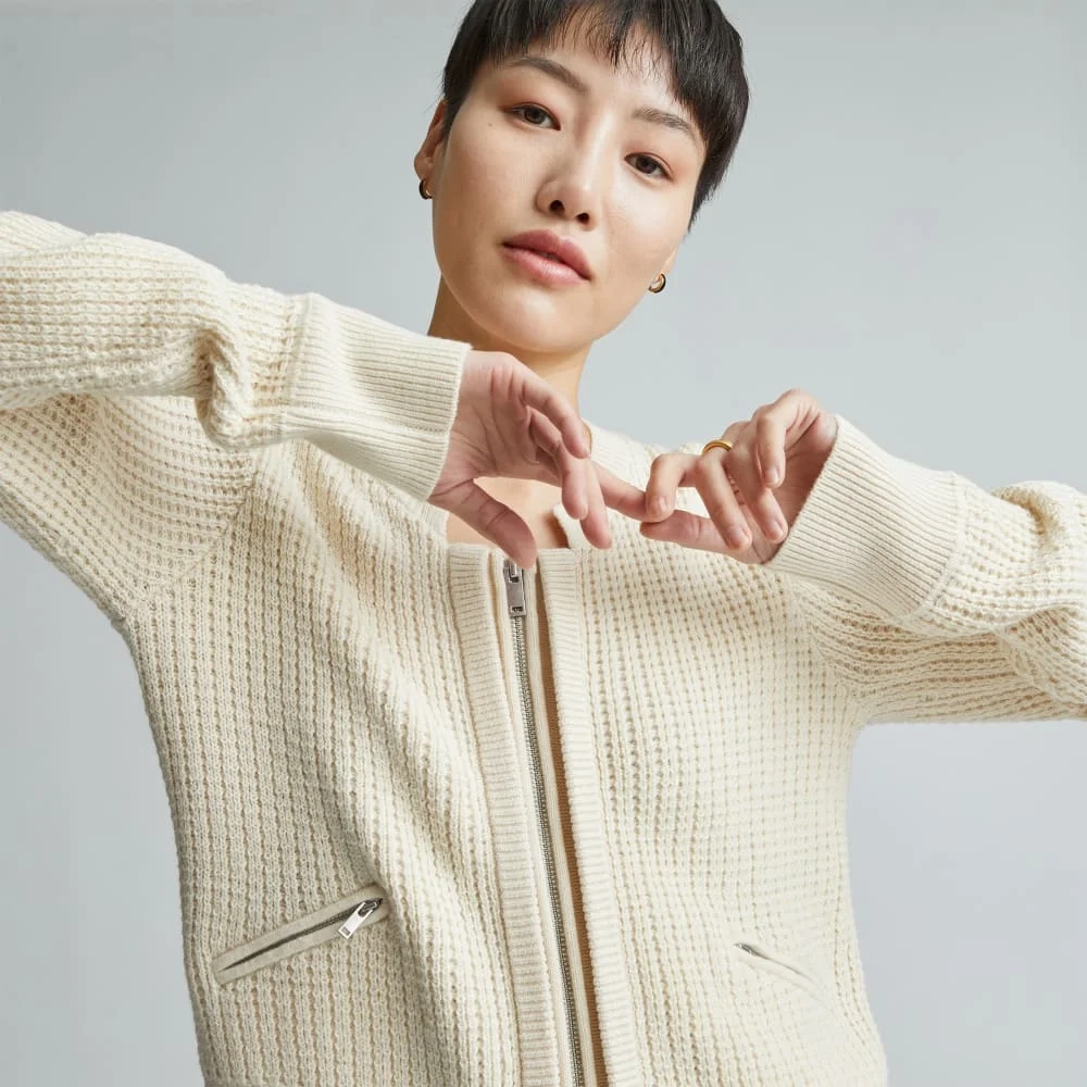 The Cropped Cotton-Merino Bomber | Canvas (3)