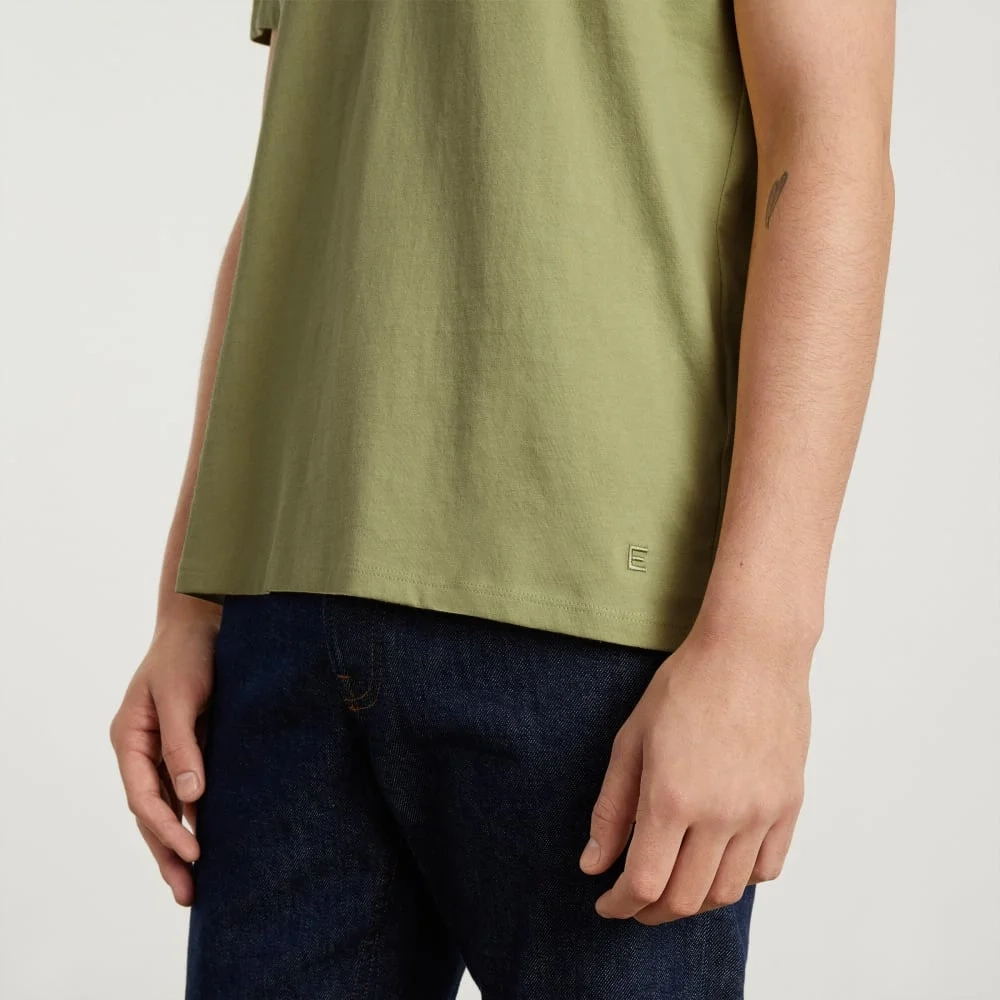 The Organic Cotton V-Neck Tee | Desert Palm (2)