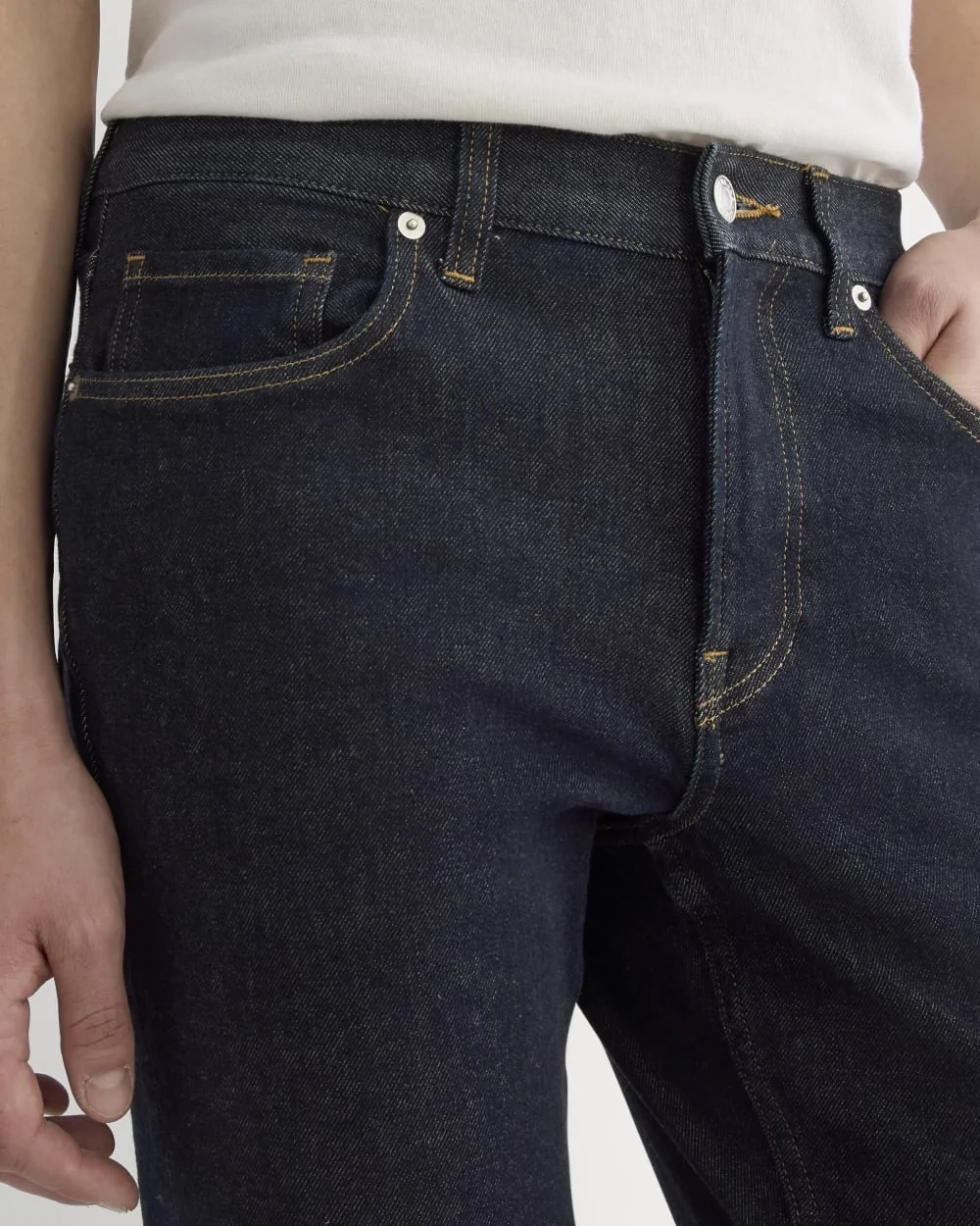 The Slim 4-Way Stretch Organic Jean | Uniform  | Dark Indigo (2)