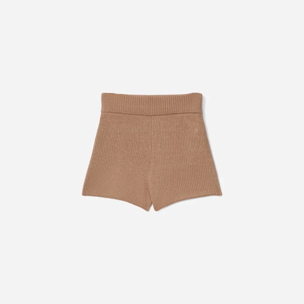 The Cozy-Stretch Short | Camel