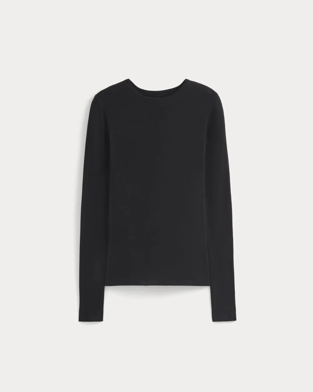 Tissue Long-Sleeve Crew | Black (5)