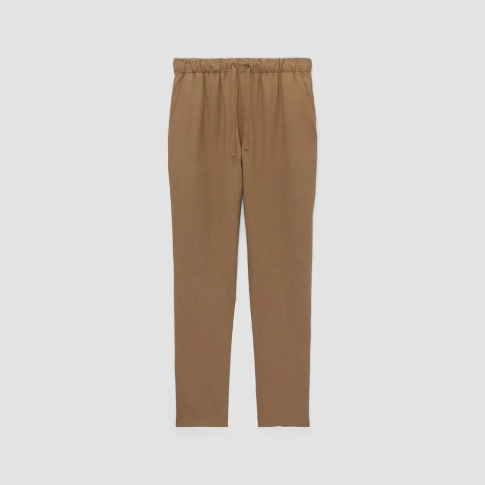 The Linen Easy Pant | Toasted Coconut (3)