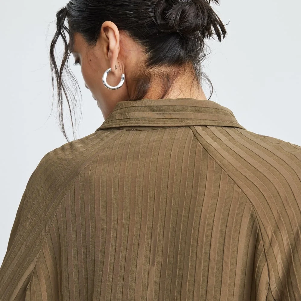 The City Stripe Shirt | Beech (3)