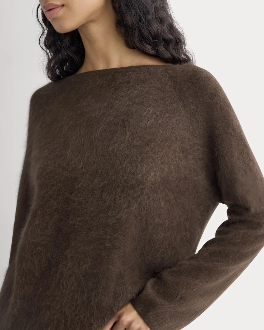 Lush Cashmere Boatneck Sweater | Raven (2)