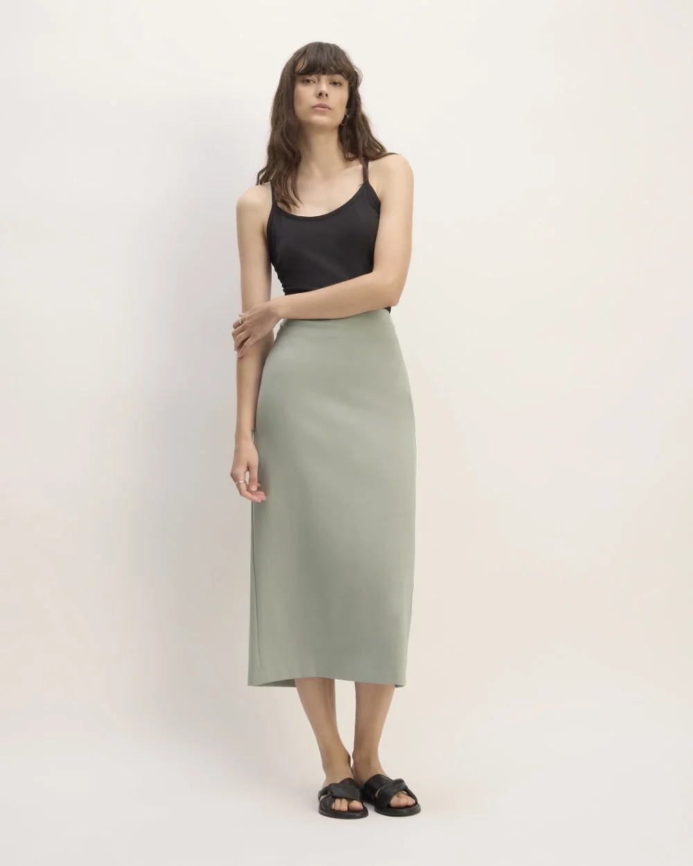 The Dream Maxi Skirt | Sage Green
