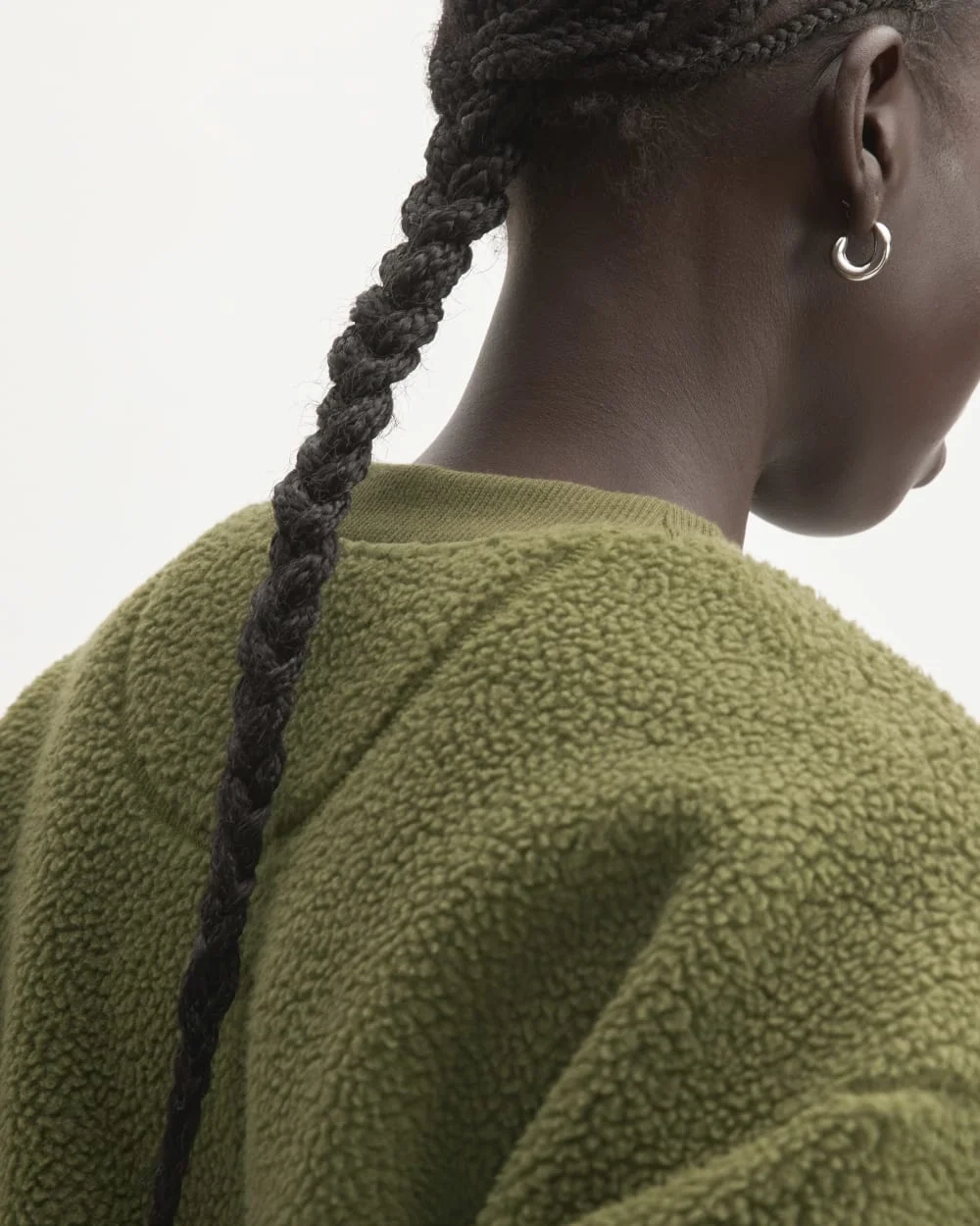The ReNew Fleece Oversized Crew | Kalamata (3)