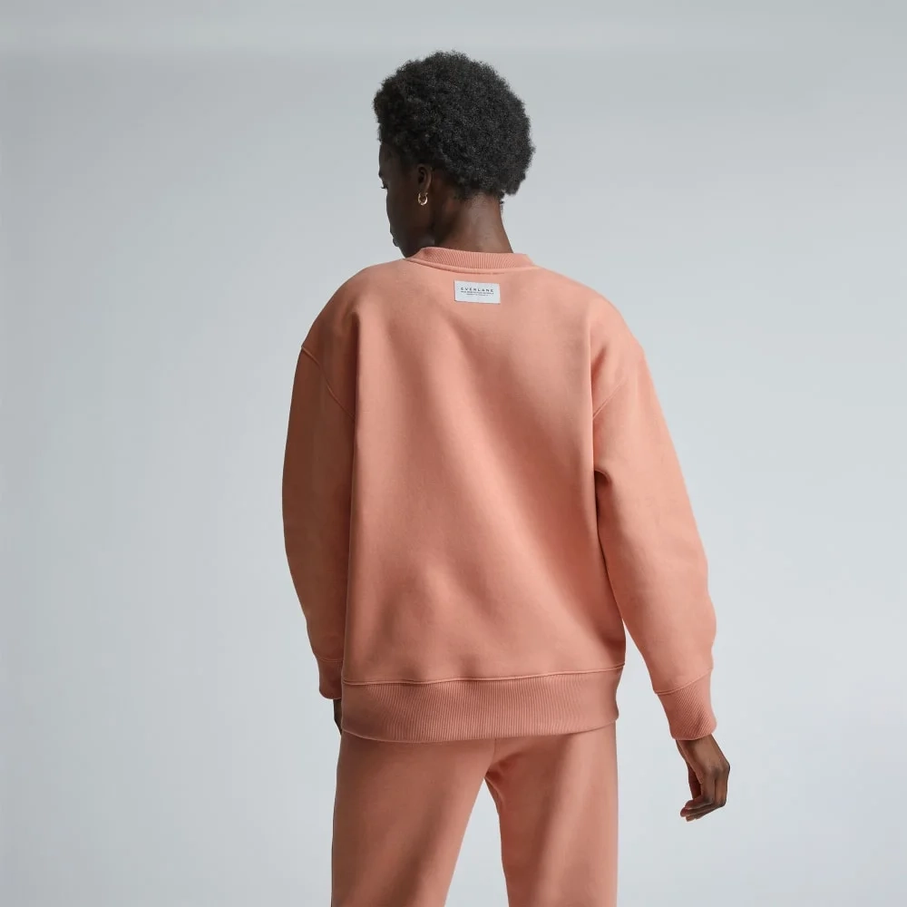 The ReTrack Oversized Crew | Light Rose (2)