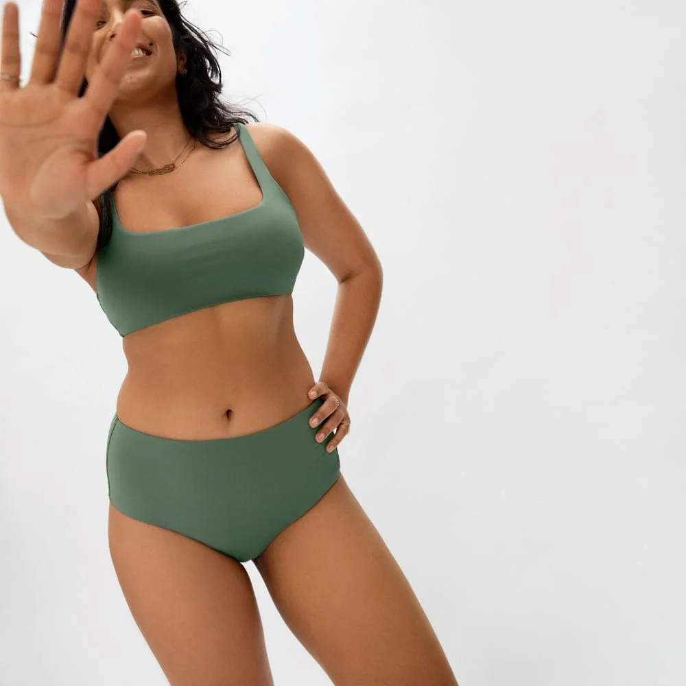 The Square-Neck Bikini Top | Herb (3)