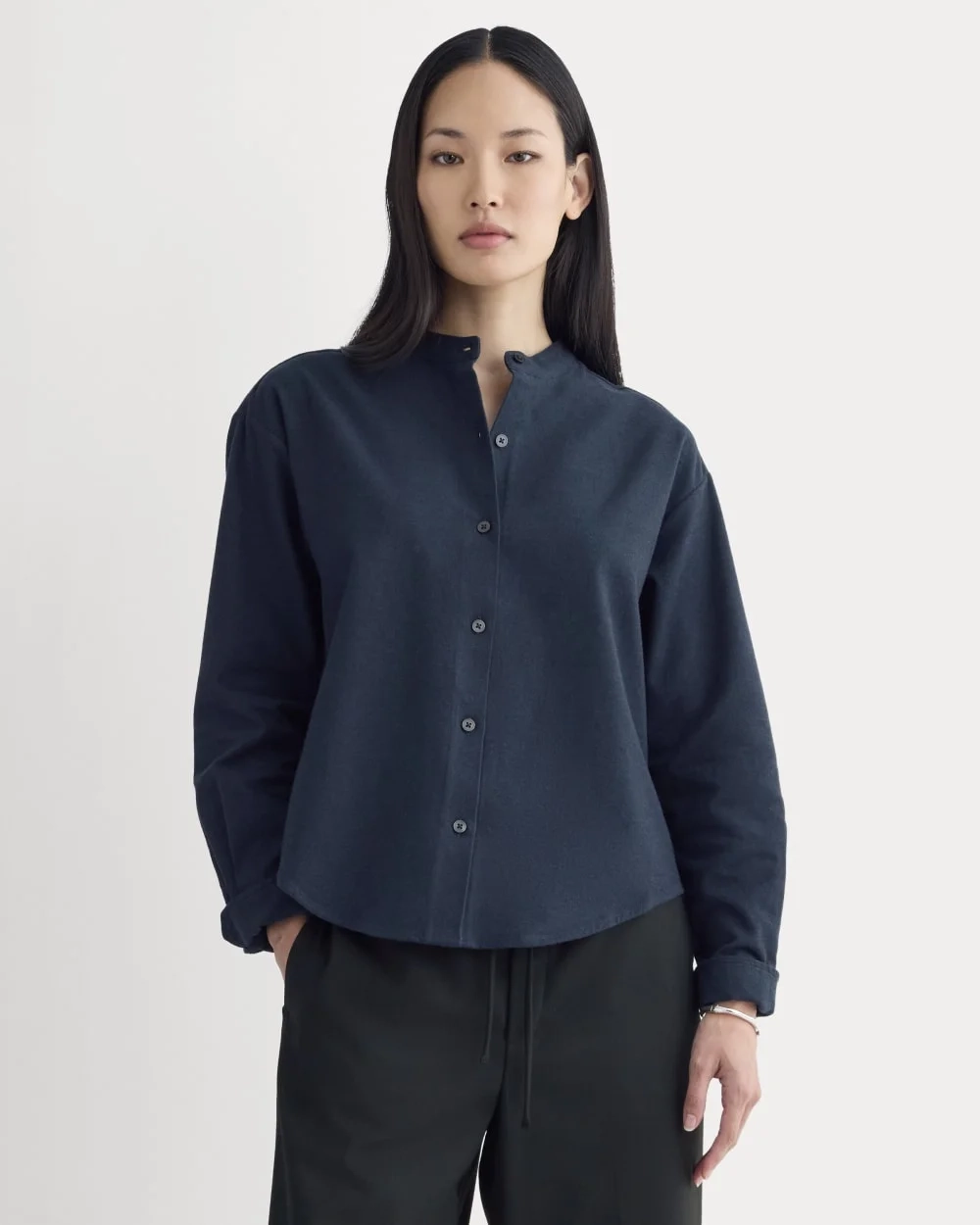Flannel Shirt | Navy