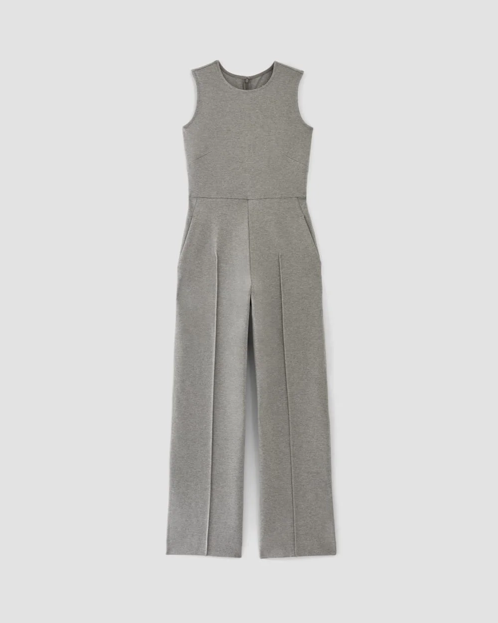 The Dream Jumpsuit | Mid Heather Grey (3)