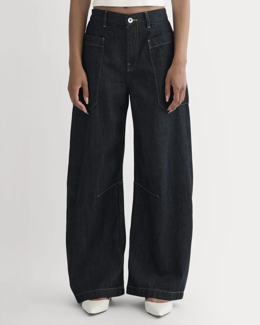The Gardener Pull-On Jean | Dark Indigo (3)