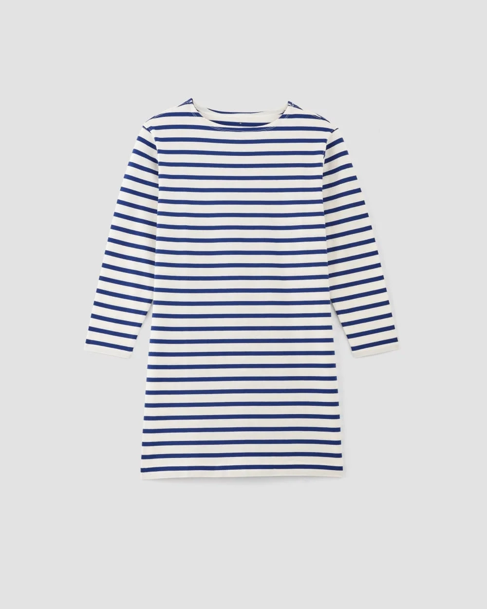 The Mariner Dress | Bone / Mazarine Blue (3)