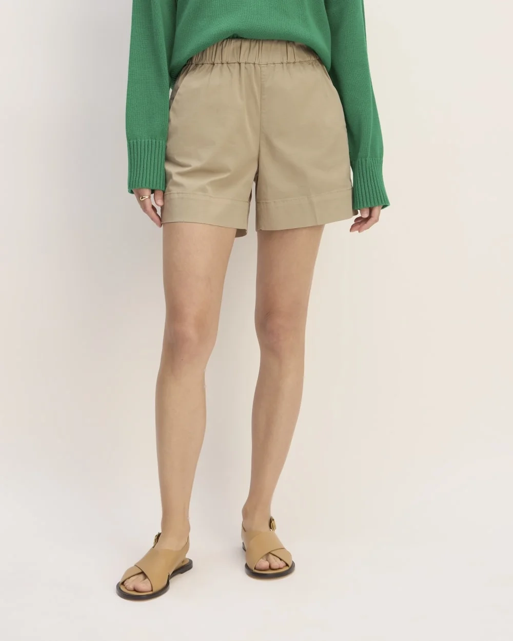 The Easy Short | Trench Coat Khaki (3)