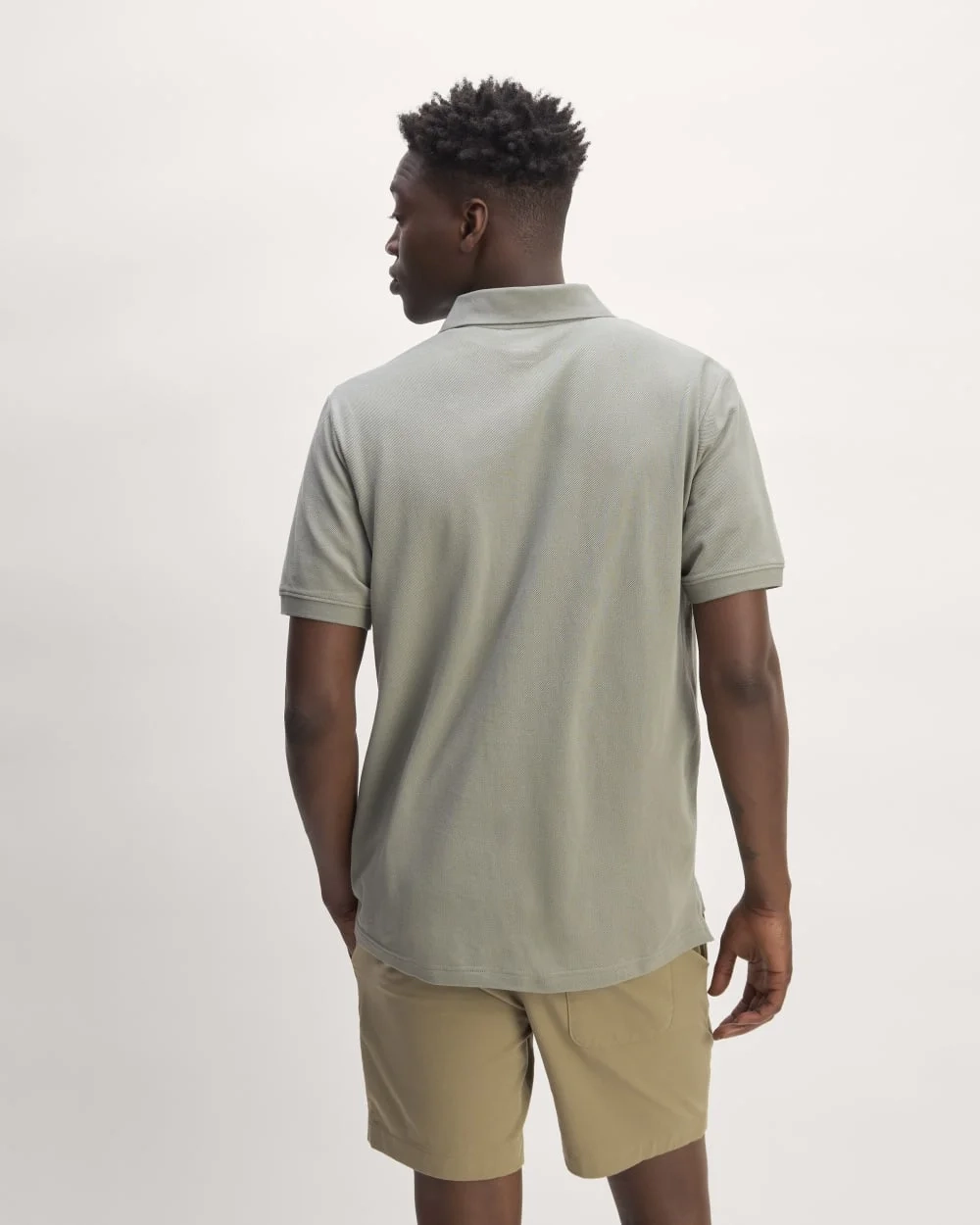 The Pique Polo | Sage Green (2)
