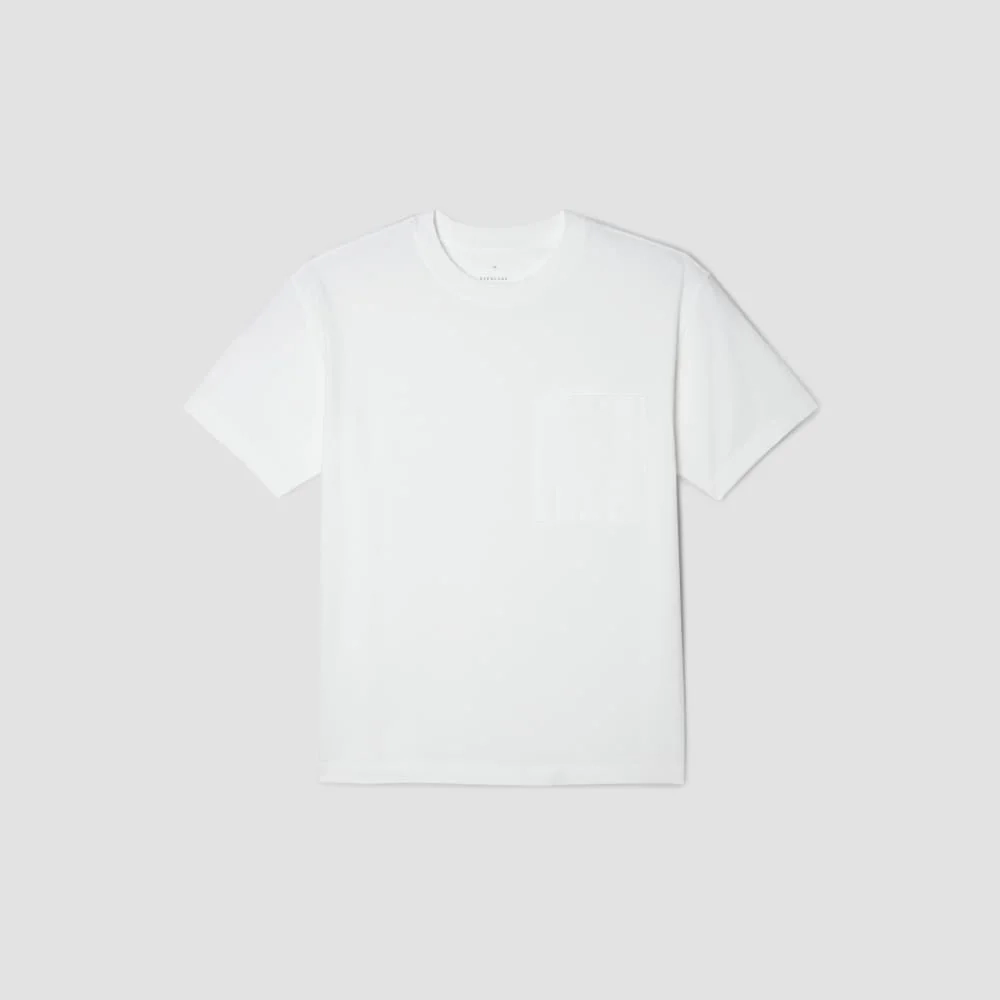 The Organic Cotton Relaxed Pocket Tee | White (2)
