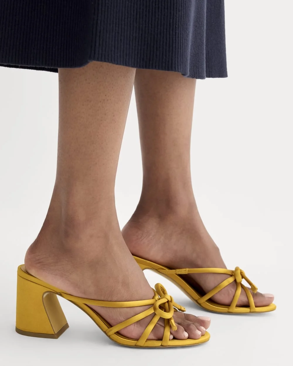 The Bow Heel | Golden Sun Satin (3)