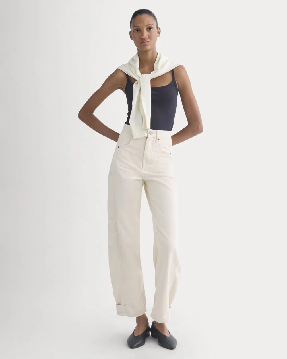The Way-High® Utility Jean | Ecru