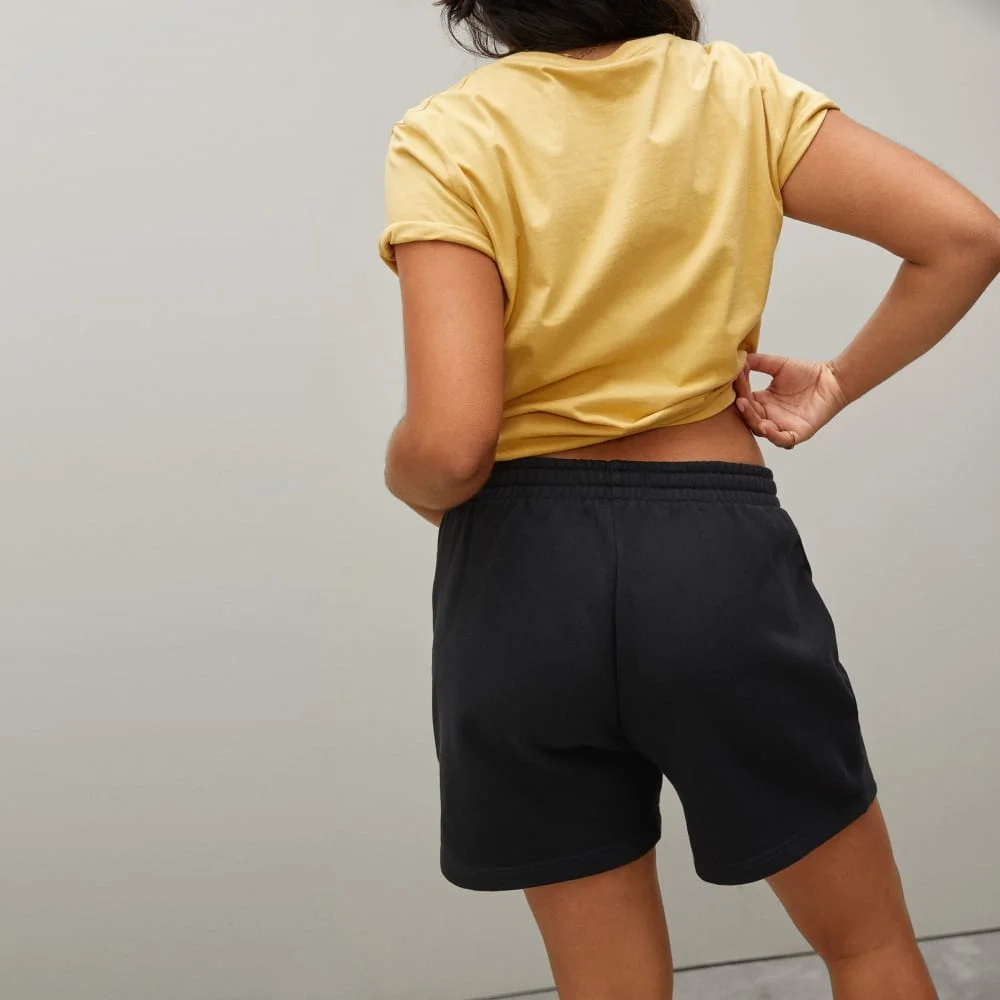 The Track Long Sweatshort | Black (2)