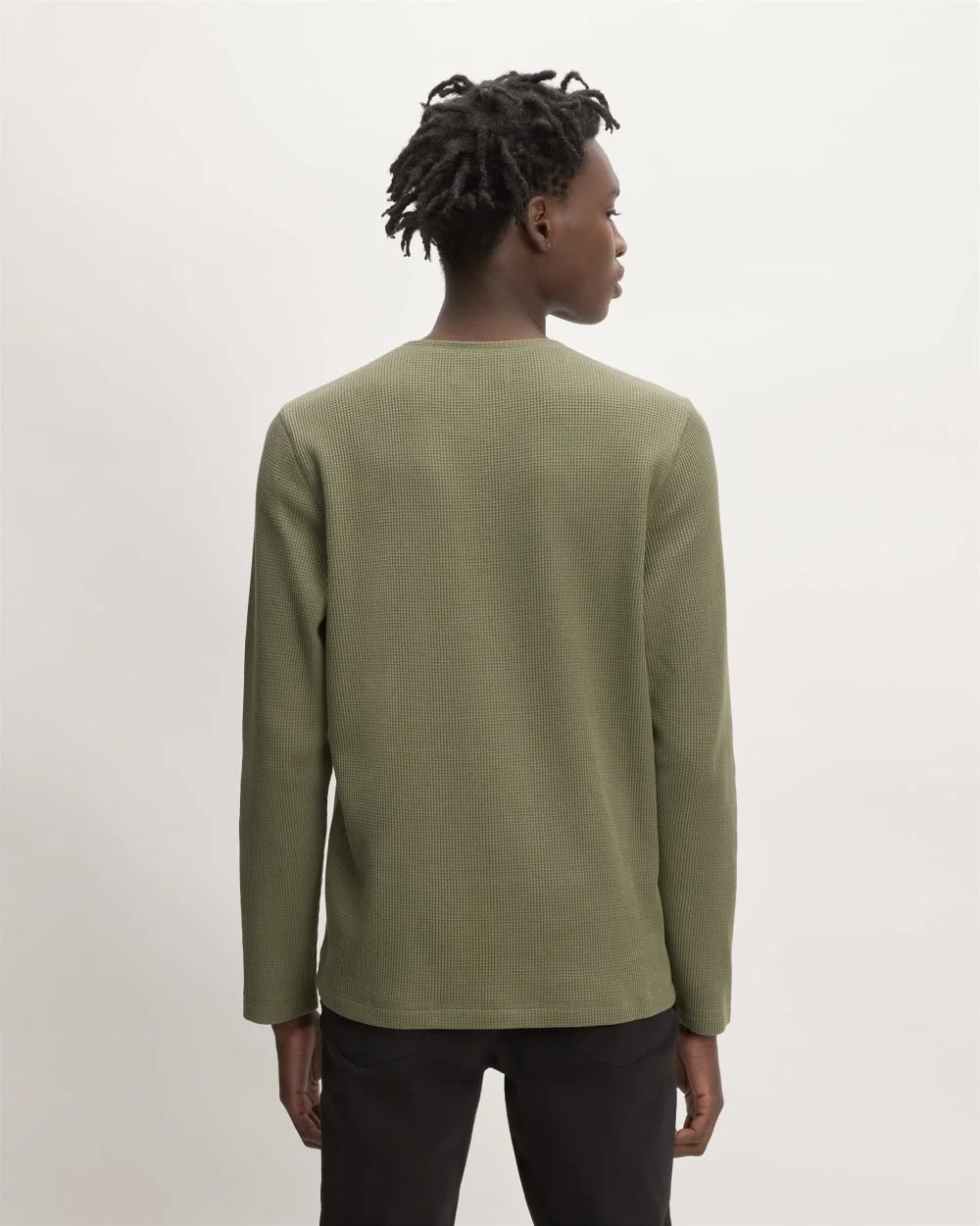 The Waffle Long-Sleeve Henley | Kalamata (3)