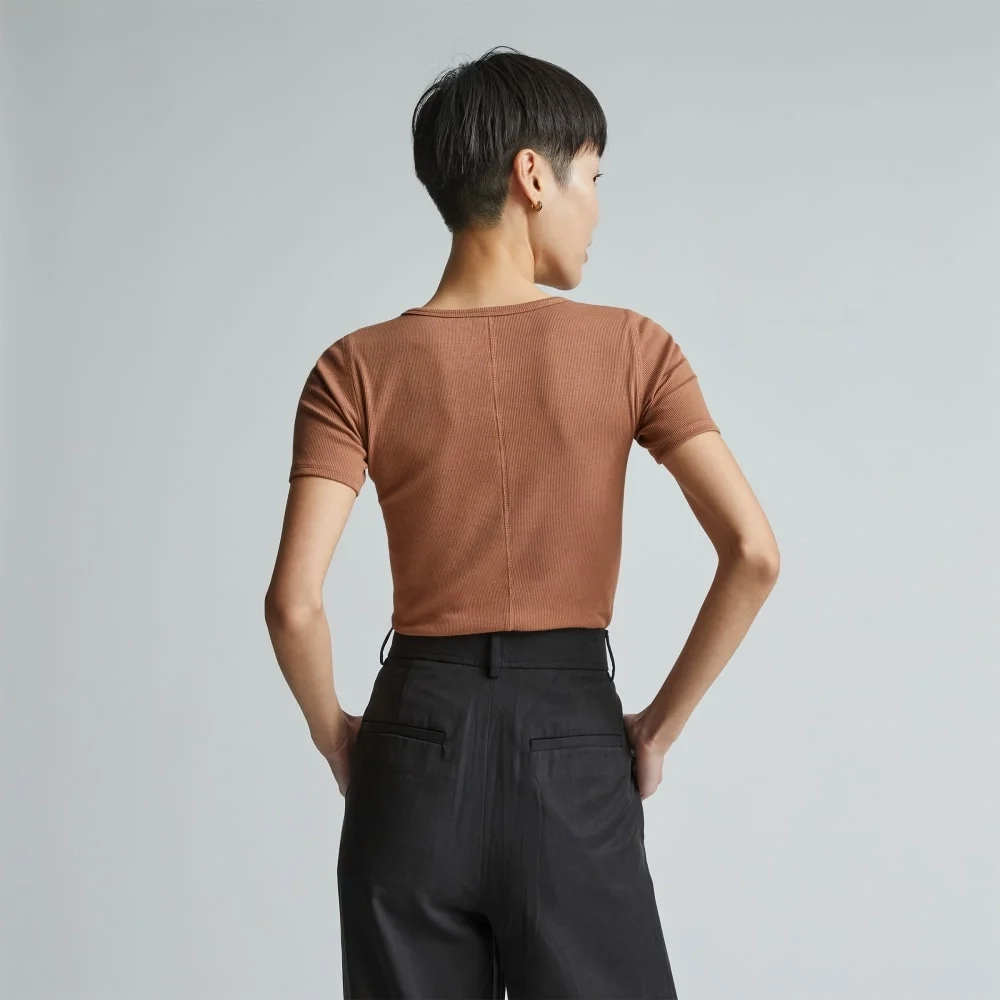 The Luxe Rib Crew | Toasted Coconut (2)