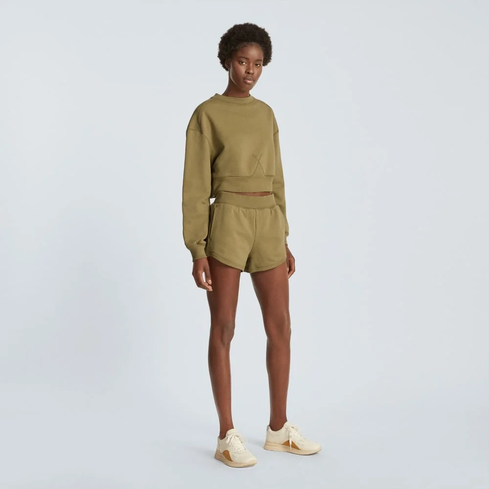 The Track Sweatshort | Fennel Seed (3)