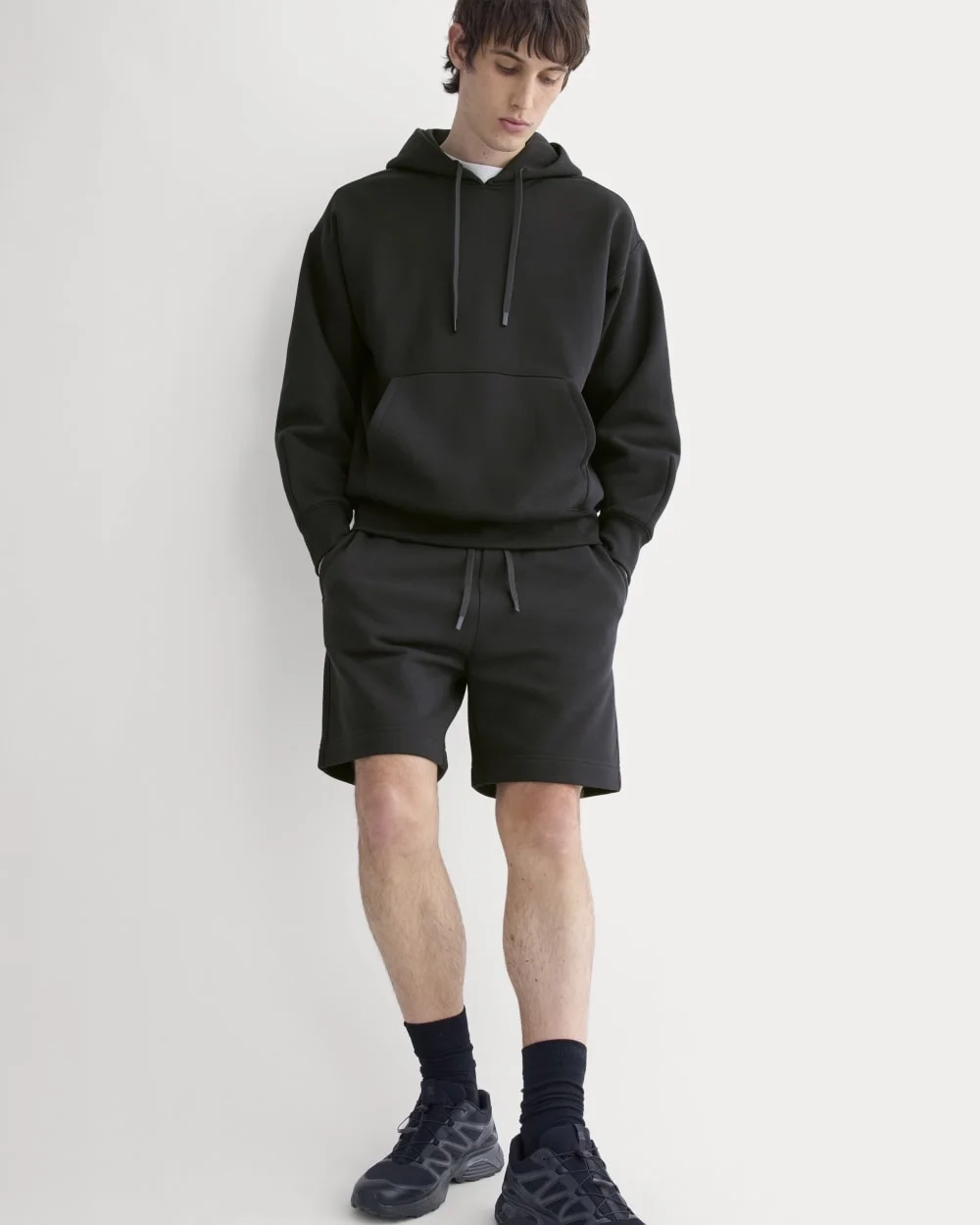 Luxe Fleece Easy Short | Black (2)