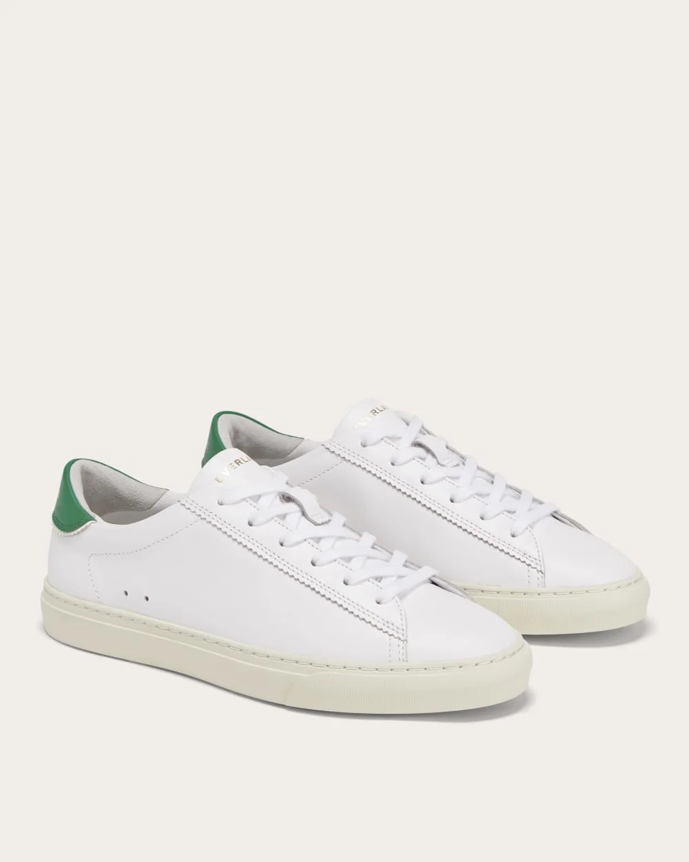 The Day Sneaker | White / Grass Green (5)