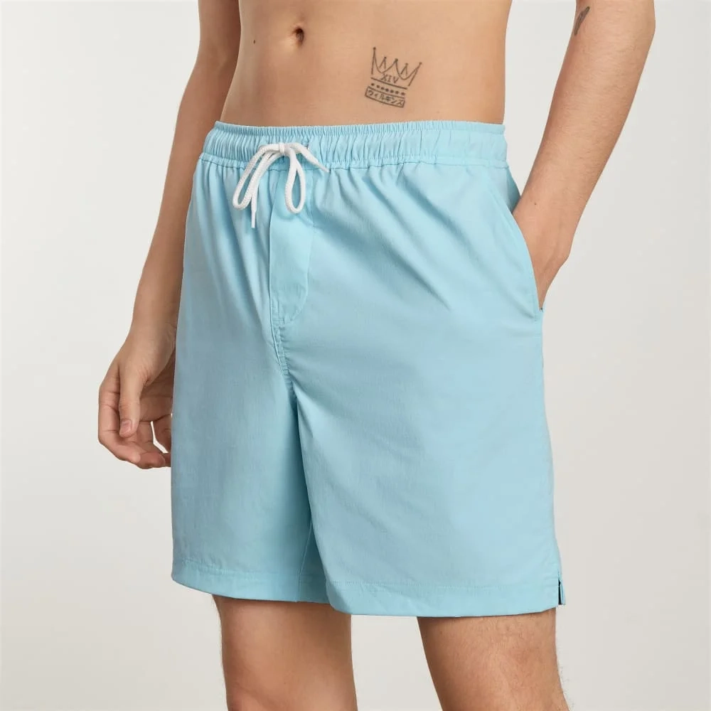The ReNew Swim Short | Ice Blue (3)