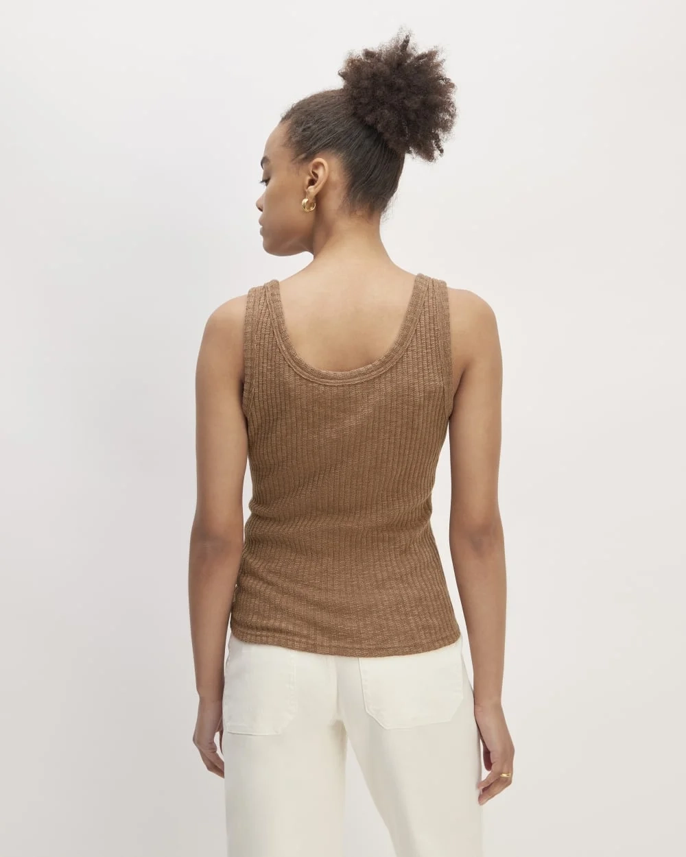 The Cozy Rib Tank | Carob Brown (2)