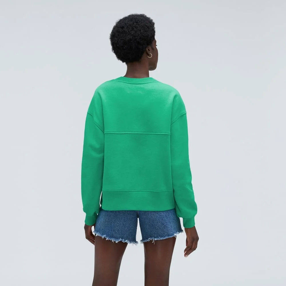 The Track Oversized Crew | Bright Jade (3)
