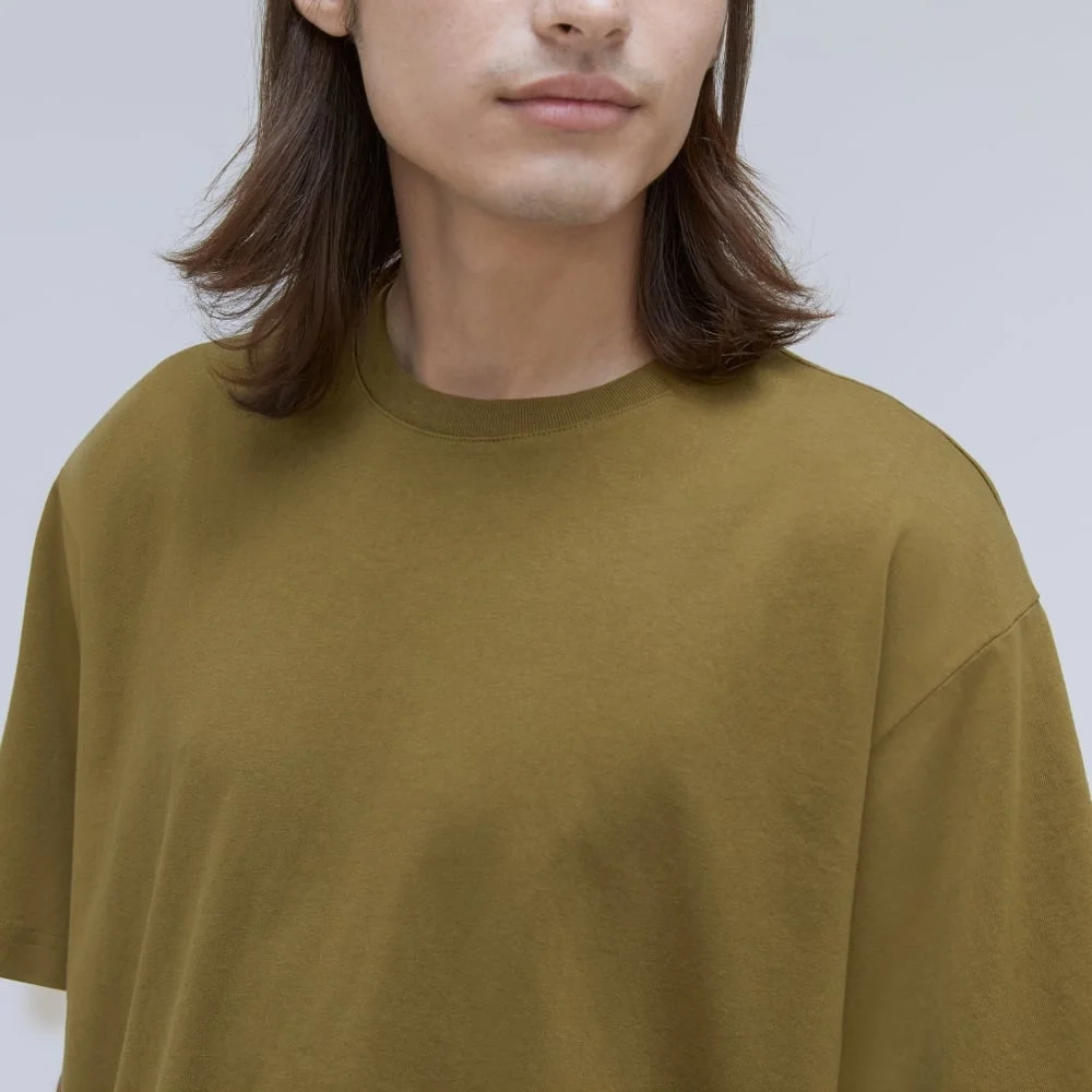 The Premium-Weight Relaxed Crew | Uniform | Olive (2)