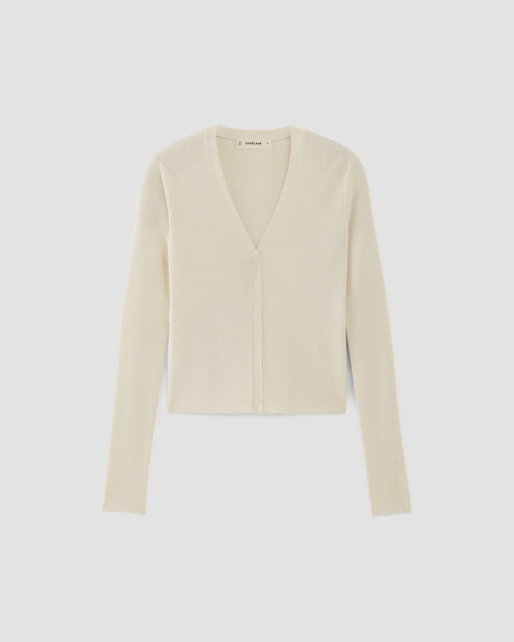 The Viscose Knit Cardigan | Beige (2)