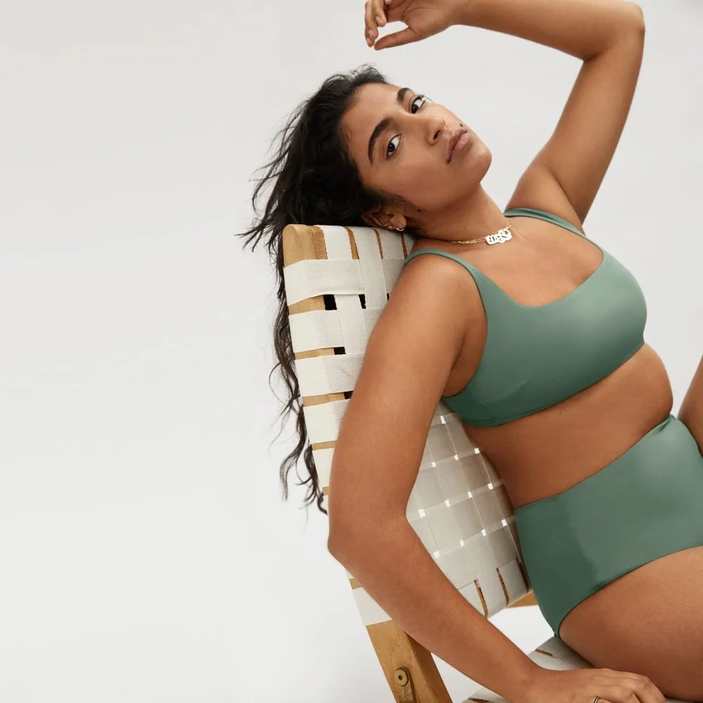 The Square-Neck Bikini Top | Herb (4)