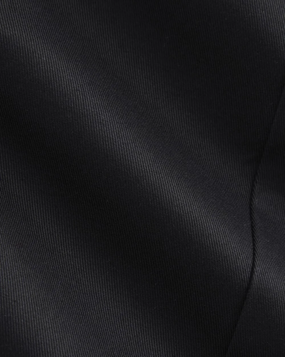 Tailored Drape Seam Pant | Black (2)