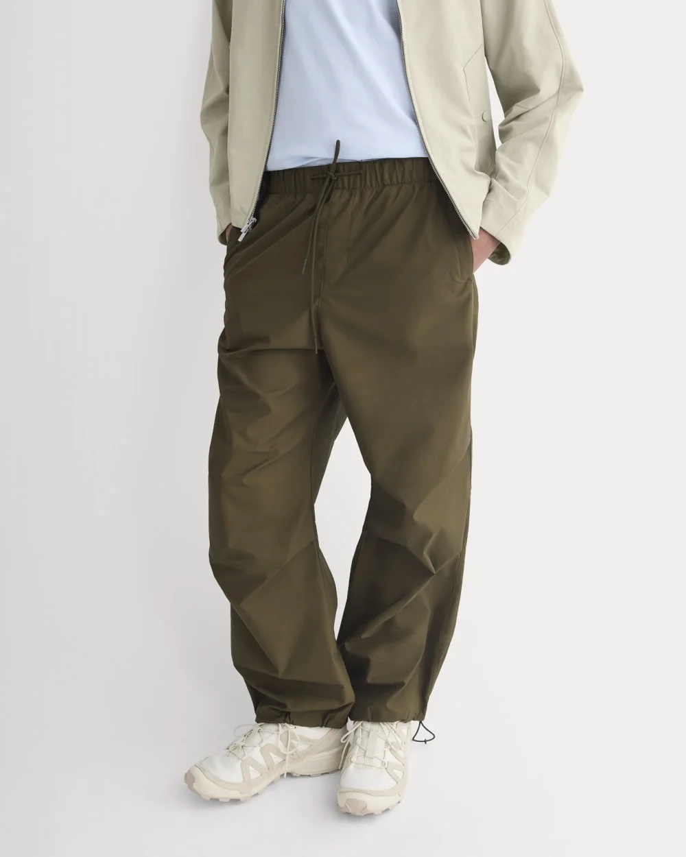 Baggy Parachute Pant | Beech (3)