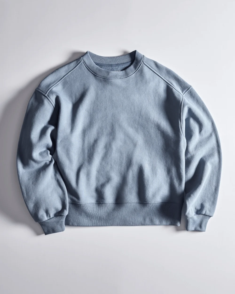 The Track Oversized Crew | Faded Blue (5)