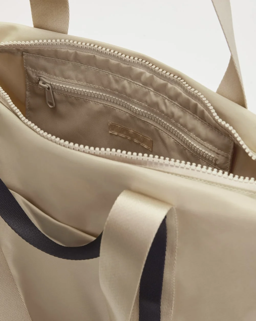 The Recycled Nylon Tote | Khaki (5)
