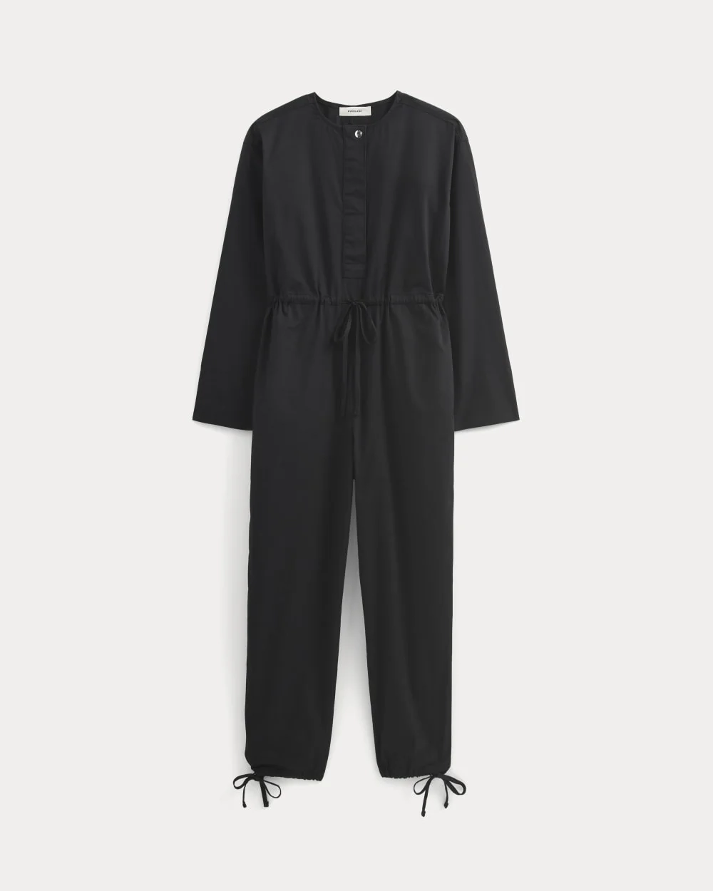 The Utility Drawstring Jumpsuit | Black (2)