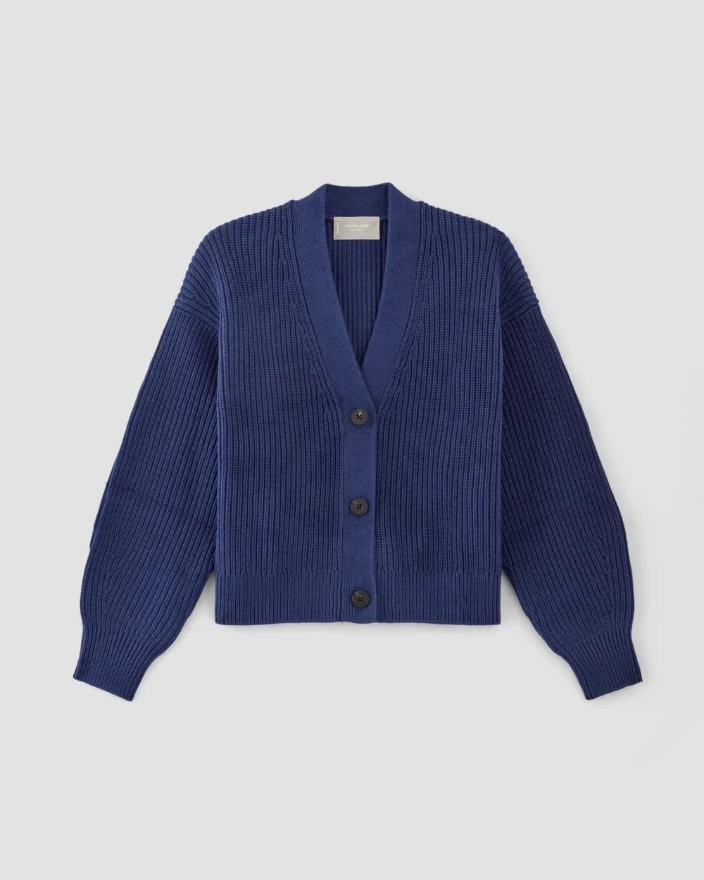 The Boxy Cardigan in Everyday Cotton | Bellwether Blue (3)