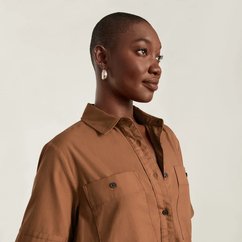 The Daytripper Dress | Tawny Brown (2)