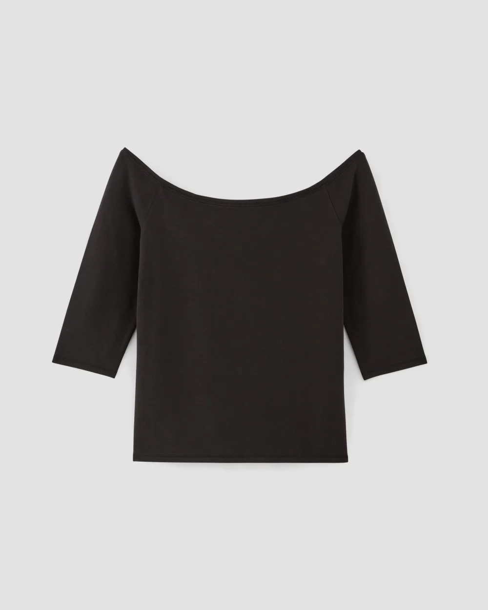 The Form Off-Shoulder Top | Black (3)