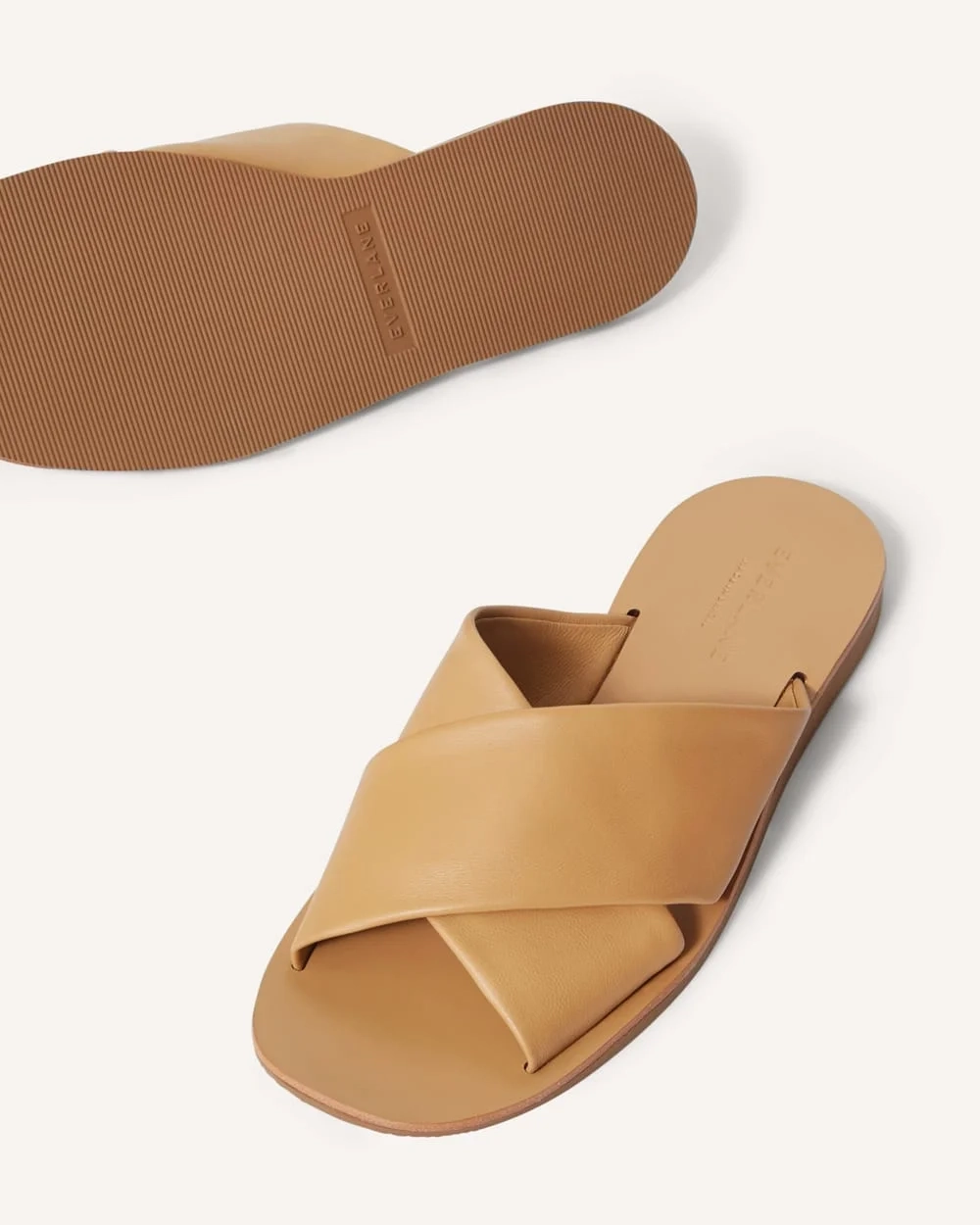 The Day Crossover Sandal | Light Taupe (3)